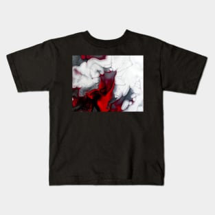 Pouring Acrylic Painting Kids T-Shirt